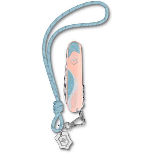 Складной нож Victorinox Companion Paris Style 1.3909.e221, функций 16, 91мм, розовый, коробка подарочная