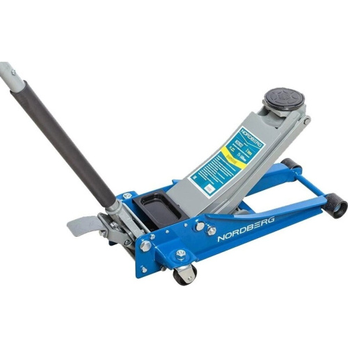 Домкрат подкатной NORDBERG N32032 супернизкий 3 тонн, H=75-500 мм