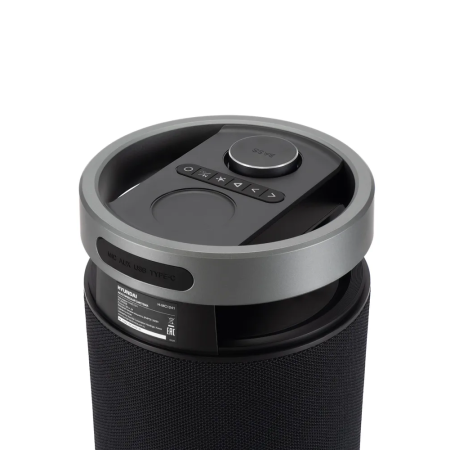 Минисистема Hyundai H-MC1241 черный