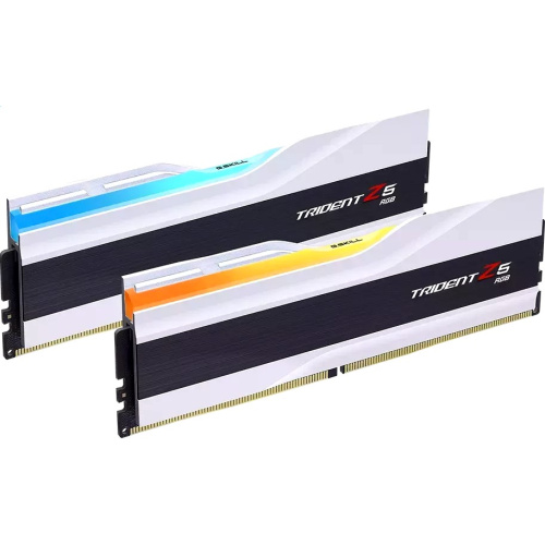 ОЗУ G.SKILL Trident Z5 RGB 32GB (F5-6000J3636F16GX2-TZ5RW) (2x16GB) DDR5 6000MHz CL36 (36-36-36-96) 1.35V / White