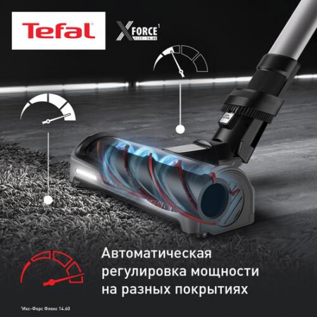 Пылесос  вертикальный  Tefal TY99A8WO  черный