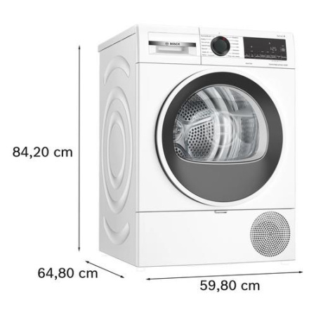 Сушильная машина BOSCH WQG1417GP белый