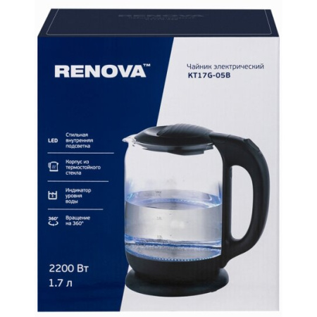 Чайник RENOVA KT17G-05B