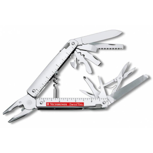 Мультитул Victorinox SwissTool X Plus (3.0338.L) 115мм 39функций серебристый карт.коробка