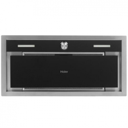 Вытяжка полновстраиваемая Haier HVX-BI664GB черный/серебристый
