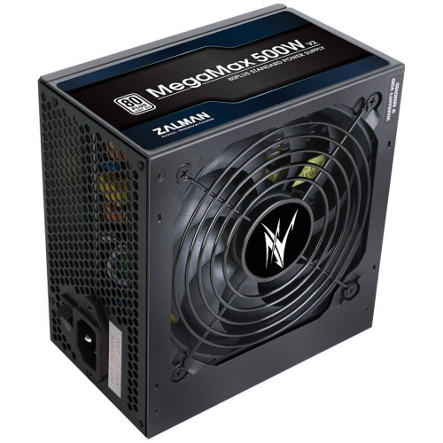 Блок питания Zalman ZM500-TXII (V2), 500W, ATX12V v2.31, APFC, 12cm Fan, 80+ 230V EU, Retail