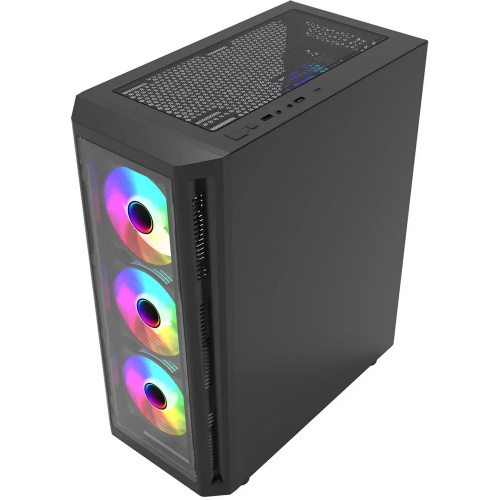 Корпус Bloody BD-CC120F черный без БП ATX 8x120mm 1xUSB2.0 1xUSB3.0 audio bott PSU