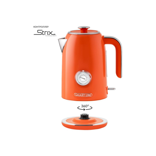 Электрочайник Galaxy GL 0351 Апельсиновый фреш
