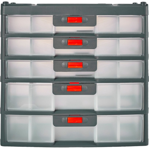 Органайзер Blocker Expert BR3798 5отд. серый/оранжевый (BR3798СРСВЦОР)