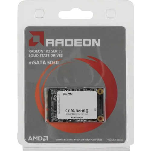SSD AMD Radeon R3MS0512G5 512GB mSATA R3 Series