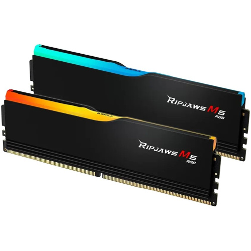 ОЗУ G.SKILL Ripjaws M5 RGB (F5-6000J3238G32GX2-RM5RK) 64GB (2x32GB) DDR5 6000MHz CL32 (32-38-38-96) 1.4V / Black
