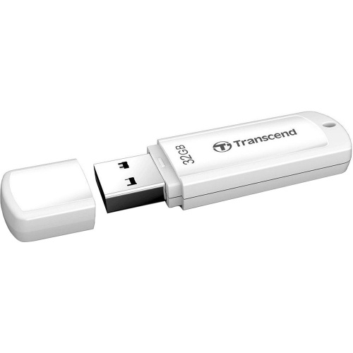 Flash Drive Transcend 32Gb Jetflash 730 TS32GJF730 USB3.0 белый