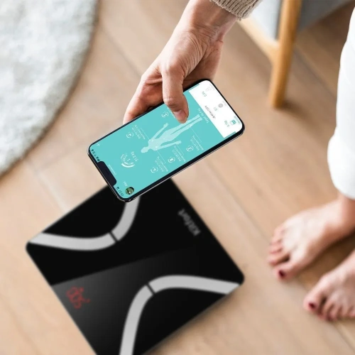 Напольные весы KitFort КТ-837 черный