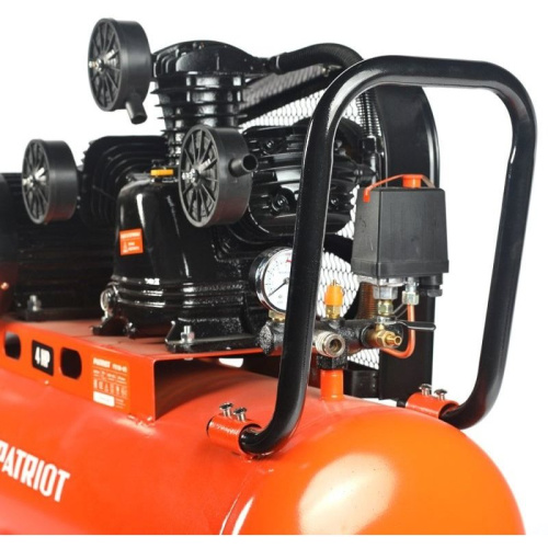 Компрессор поршневой Patriot PTR 100-670 оранжевый