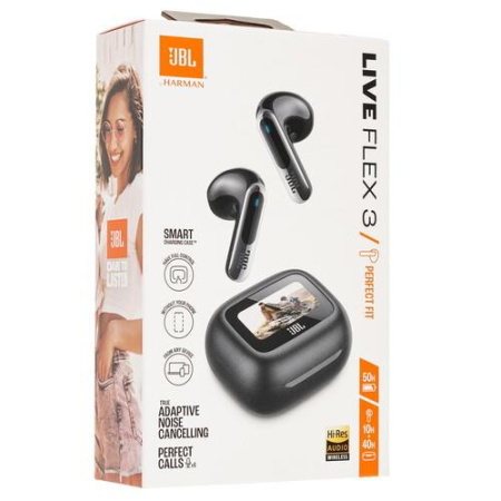 Наушники TWS JBL Live Flex 3 черный