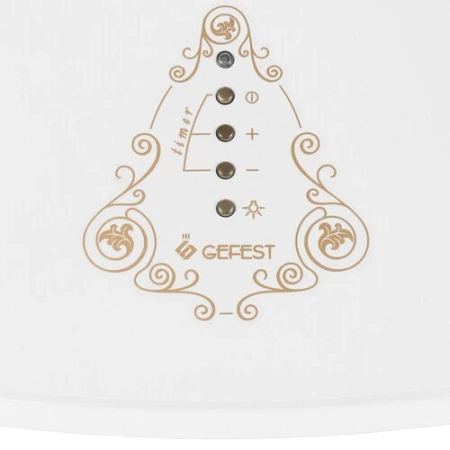 Вытяжка каминная Gefest ВО 1604 К82 белый