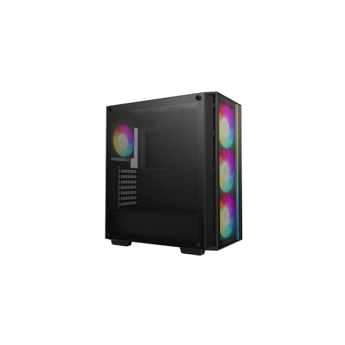 Корпус Deepcool Matrexx 55 Mesh V4 без БП, боковое окно (закаленное стекло), 3xARGB LED 140мм спереди, 1xARGB LED 120мм сзади