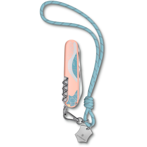 Складной нож Victorinox Companion Paris Style 1.3909.e221, функций 16, 91мм, розовый, коробка подарочная