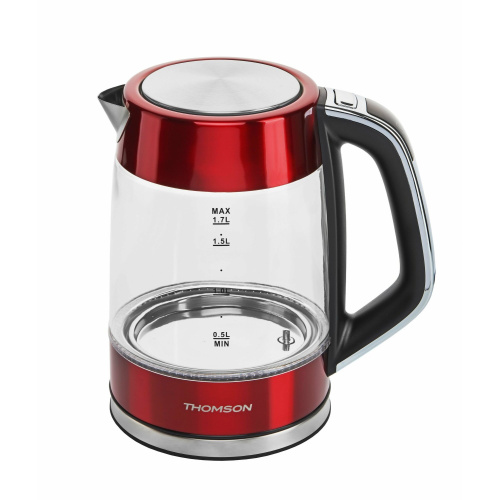 Электрочайник THOMSON Glass K20ES-2001 Red 1.7L