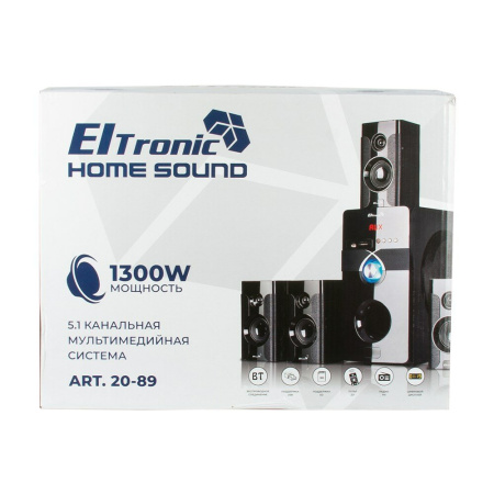 Акустическая система ELTRONIC 20-89 черный
