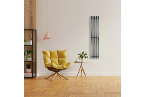 Электрический полотенцесушитель Primoclima Sol Q C E Graphite 150*18 4