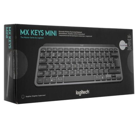 Клавиатура беспроводная Logitech MX Keys Mini Pale