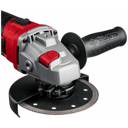 УШМ ЗУБР УШМ-18-125-41, 1 АКБ (4Ач), в кейсе