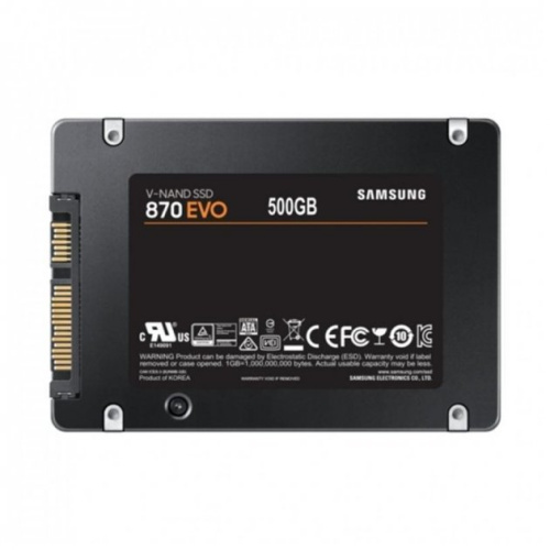 SSD Samsung 870 EVO MZ-77E500B/EU 500Gb SATA3