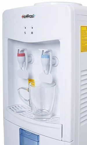 Кулер Hotfrost V118E Напольный Электронный Белый