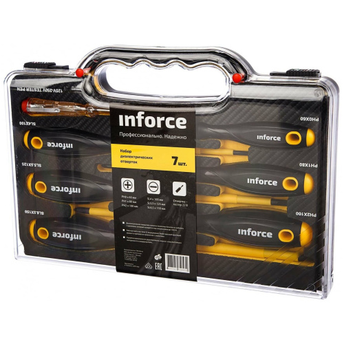 Набор отверток диэлектрических Inforce 06-09-84 7шт