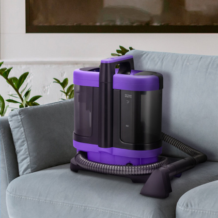 Пылесос KitFort КТ-5213 черный/фиолетовый