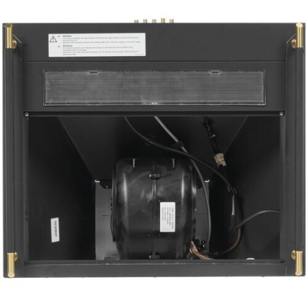 Вытяжка каминная Beko CWB6410AR черный/золотистый
