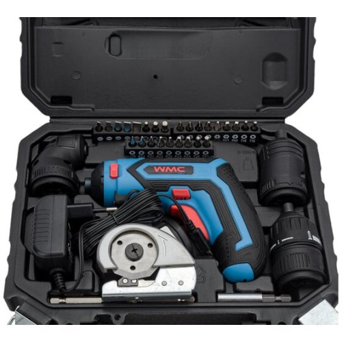 Шуруповерт WMC TOOLS WMC-1036(48163) +набор бит 36пр. и ЗУ