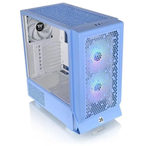 Корпус Thermaltake Ceres 330 TG ARGB Hydrangea (CA-1Y2-00MFWN-00) синий без БП ATX 3x140mm 2xUSB3.0 audio bott PSU