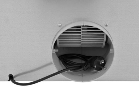 Вытяжка телескопическая ZUGEL ZHT652GX серебристый/черный