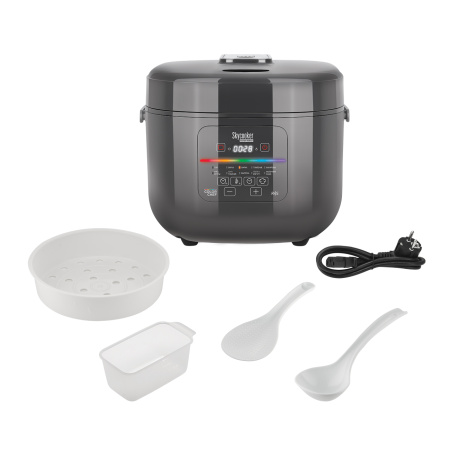 Мультиварка REDMOND MC100S чёрный/металлик