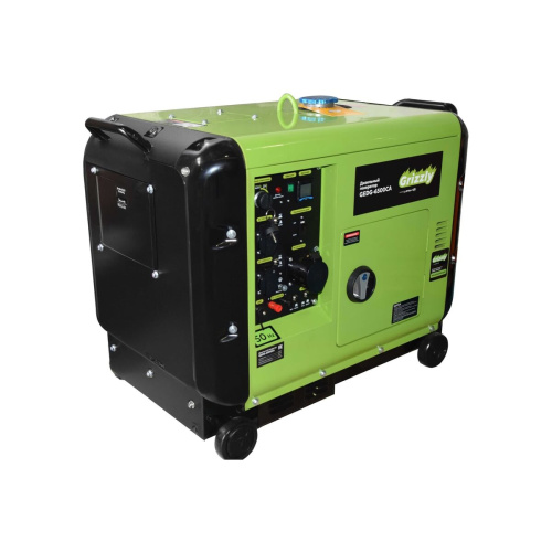 Дизельный генератор GRIZZLY GEDG-6500CA