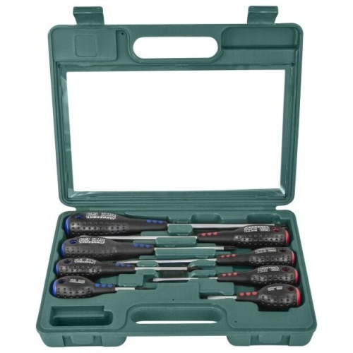 Набор отверточный Jonnesway D04PP08S Full Star 8 предметов (жесткий кейс)