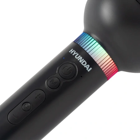 Микрофон беспроводной Hyundai H-MIC101 черный