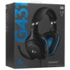 Проводные наушники Logitech G431 черный