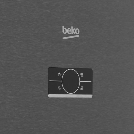 Холодильник с морозильником Beko B3DRCNK402HXBR серый