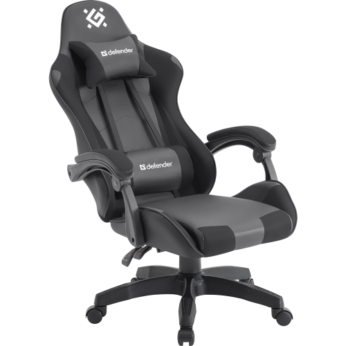 Кресло офисное DEFENDER Okas (64054) Black/Grey PU