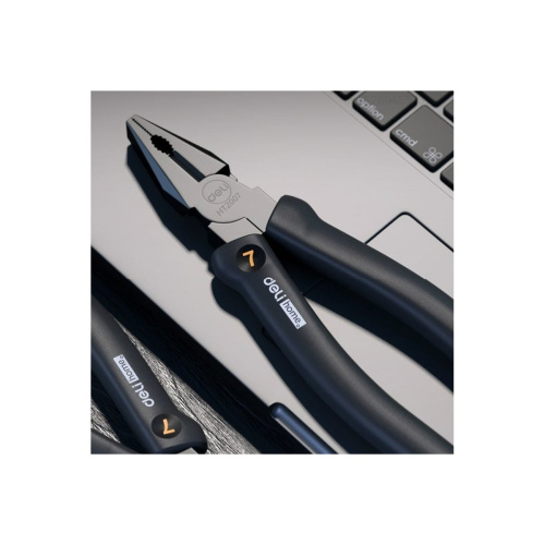 Пассатижи Deli Home Series Black HT2007 180мм