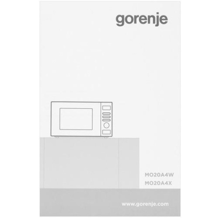 Микроволновая печь Gorenje MO20A4X серебристый