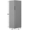Холодильник без морозильника Бирюса C6143 серебристый