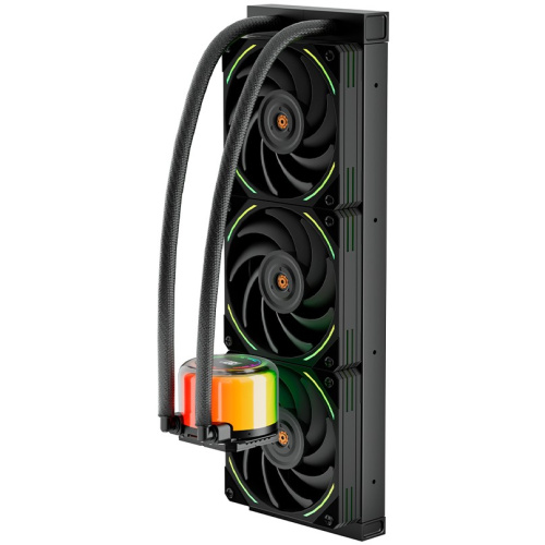 СВО 1STPLAYER CC 360 Black (CC-360-BK) / 3x120mm, ARGB