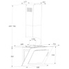 Вытяжка наклонная Hansa OKP6221SH черный/черный