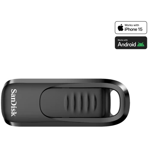 USB-флешка SanDisk Ultra Slider (SDCZ480-064G-G46), 64Gb Type-C