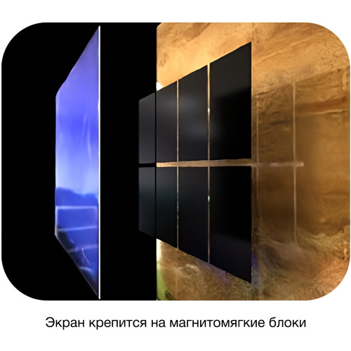 Экран на раме Cactus 127x224см Alr Expert CS-PSALRE-224X127-MM магнитное крепление 16:9 настенный натяжной черный