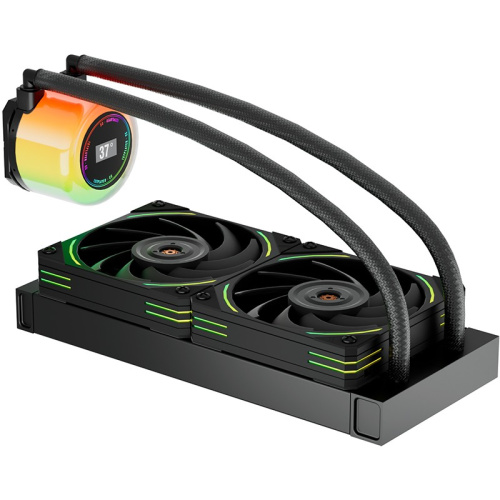 СВО 1STPLAYER CC 240 Black (CC-240-BK) / 2x120mm, ARGB